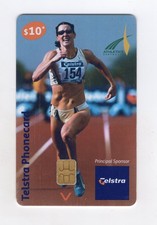 Australia Telstra Phonecard 2006 Athletics Jana Pittman