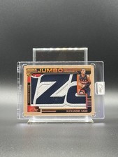 🚀🔥 Rookie Jumbo Material Alexandre Sarr Holo Gold /10 Encased Clean Panini SSP
