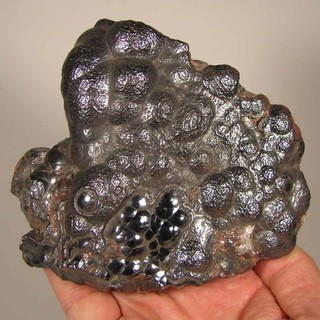 4.9" BOTRYOIDAL HEMATITE Kidney Ore Cluster Morocco 2 lbs.