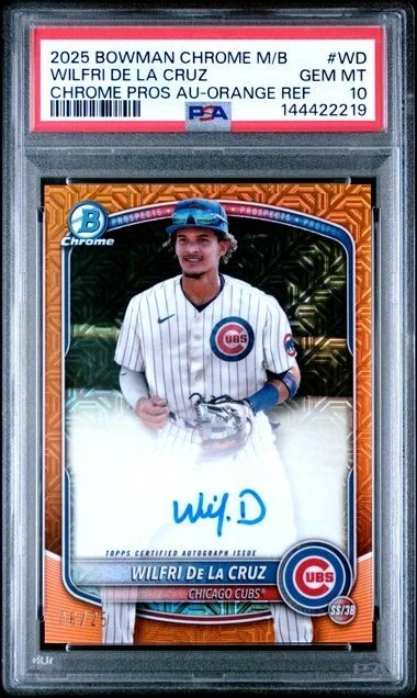 Bowman Chrome Orange Auto for sale | eBay