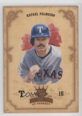 2004 Donruss Diamond Kings Bronze 63/100 Rafael Palmeiro #39 0o9