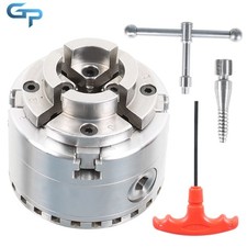 2.75 inch 4-Jaw With 1-Inch x 8TPI Thread Self-Centering Keyed Lathe Chuck Set