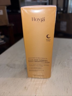 Kojic Acid Turmeric Night Wrapping Mask Collagen Overnight Peel Off Facial Mask