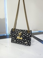 Kurt Geiger mini borsa Kensington paillettes donna testa d'aquila borsa a tracolla