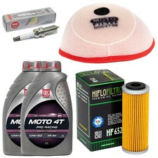Kit Manutenzione Filtro Olio Filtro Aria Candela per KTM EXC 400 EXC 450 530 2008-11