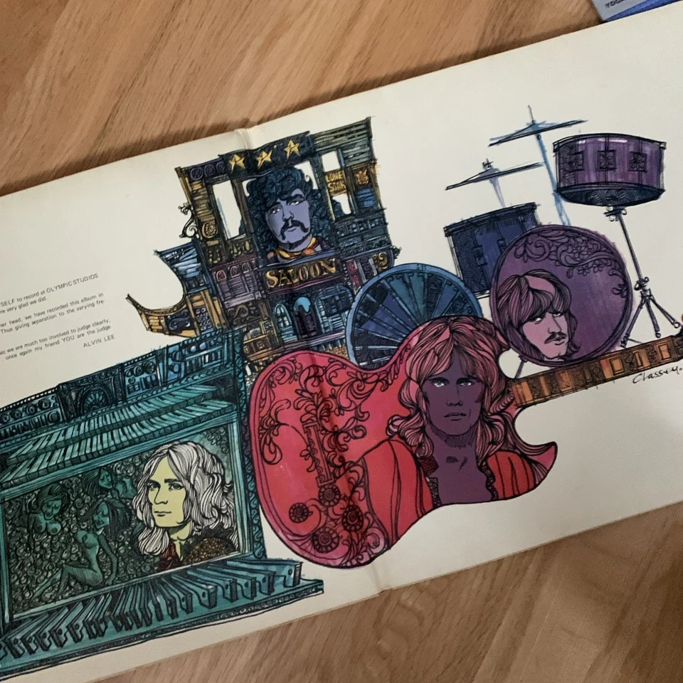 Ten Years After Cricklewood Green LP Vinyl Deram Stereo Alvin Lee - Image 4 of 4