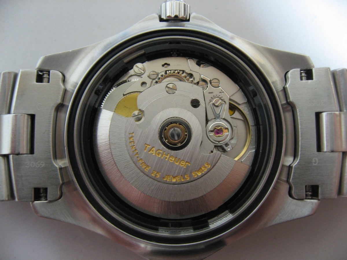 TAG HEUER Exclusive WN2111-0 Date black Dial Automatic Men\'s Watch_959803 Near MINT] TAG Heuer 2000 Exclusive WN2111 Automatic 39mm  main image 2