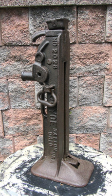 RARE Vintage 20 Ton JOYCE Dayton Ohio Railroad Ratchet Jack