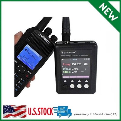 SF401 plus 27Mhz-3000Mhz Radio Portable Frequency Counter Meter with CTCCSS DCS