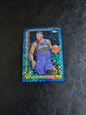 2025-26 Topps Chrome Blue X-Fractor #148 Rui Hachimura Los Angeles Lakers