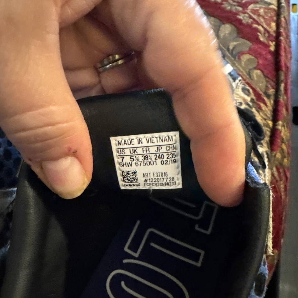 adidas Sleek Super Leopard Women's Shoes 7 Cream/Brown - Image 4 of 4