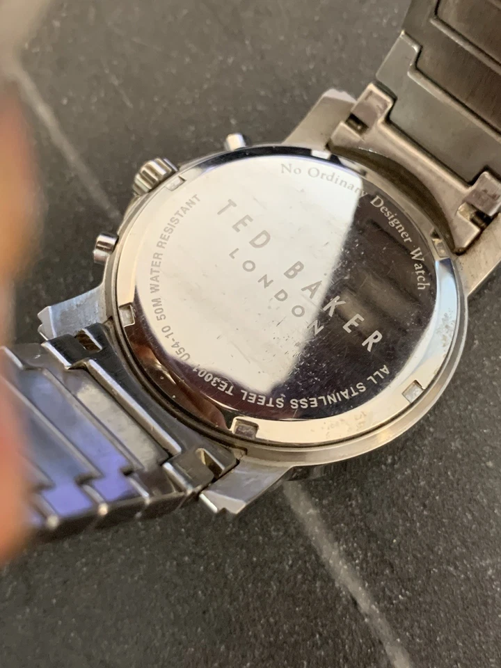 Ted Baker London Men's Chronograph Designer Watch TE3001 U54-10 - Image 2 of 4