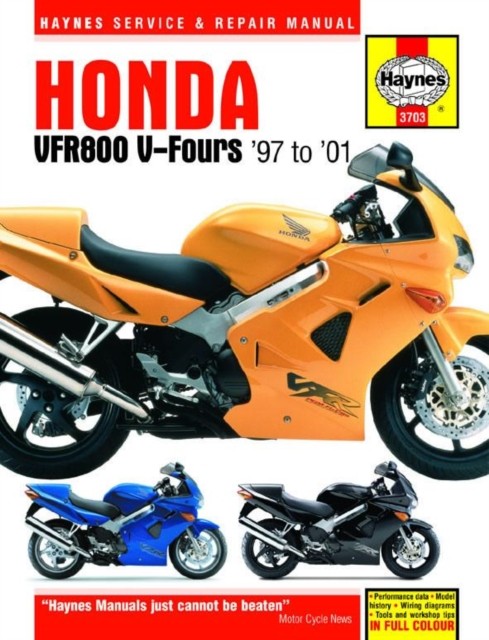 Honda VFR800 V–Fours (97 – 01) Haynes Repair Manual Haynes Paperback - Image 2