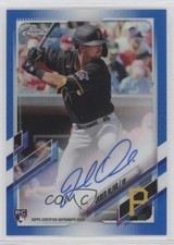 2021 Topps Chrome Rookie Blue Refractor 129/150 Jared Oliva #RA-JOL Auto 0c2