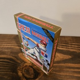 Original Nintendo NES 1987 RBI Baseball Box. No Game - Box Only.