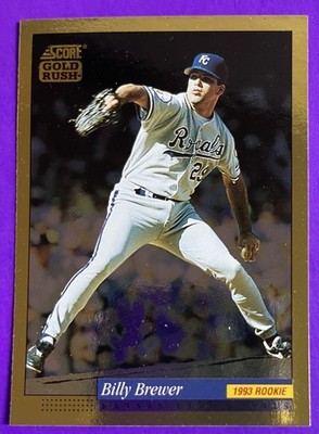 1994 Score Gold Rush Billy Brewer #564 (Condition? You be the judge.)