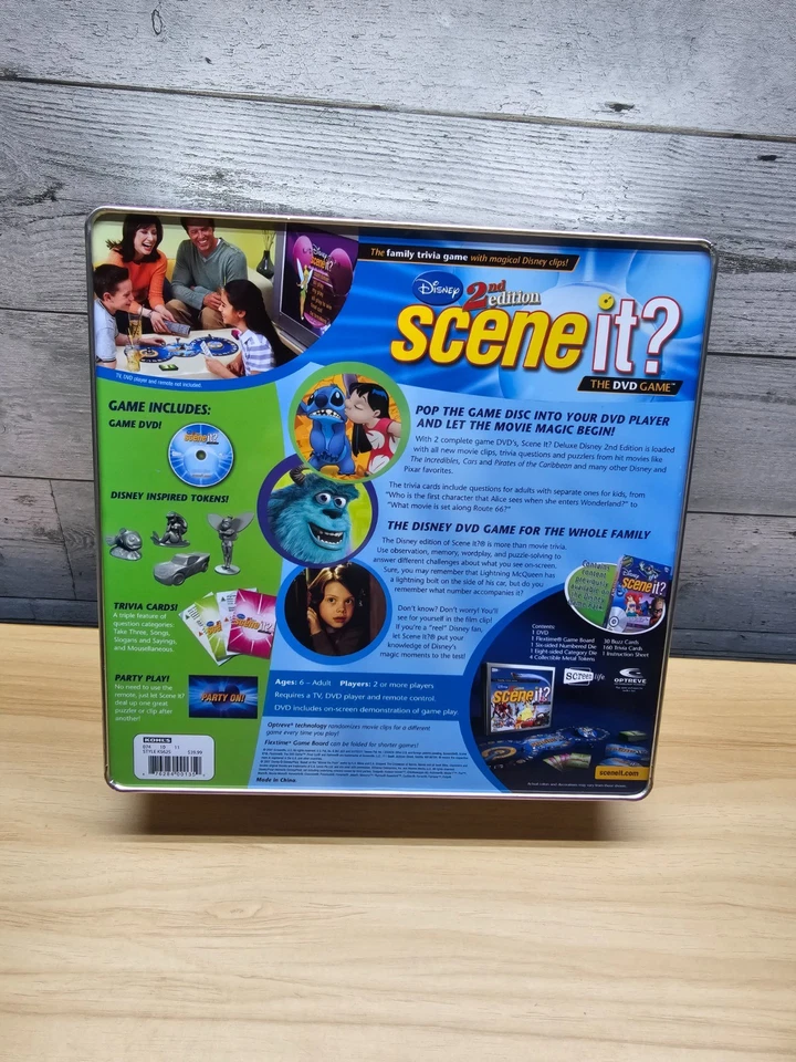 DISNEY 2ND EDITION SCENE IT THE DVD GAME - NEW OPEN BOX - Image 2 of 4
