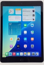 Apple iPad 7th Gen. -10.2" - Space - 32GB - WiFi -A2197 -SEE PICS FUNCTIONS FINE