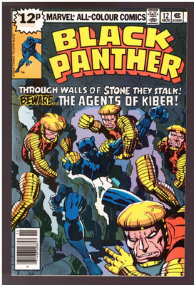 BLACK PANTHER # 12, Marvel 1978, Zust. 1 (VFN), Jack Kirby, pence copy