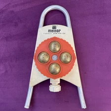 MELNOR Vintage Turret Lawn Sprinkler,  Adjustable 4 Spray Zones