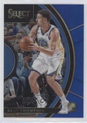 2017-18 Panini Select Concourse Blue Prizm 72/299 Klay Thompson #66 1yj