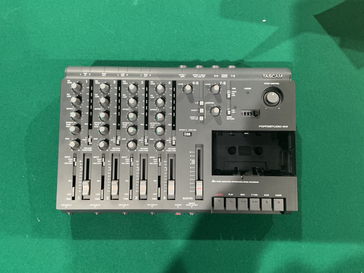 TASCAM Portastudio 414 Mk1 4 Track Analog Cassette Recorder for
