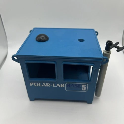 Vintage 1986 Playmobil Polar Base Blue Building Only