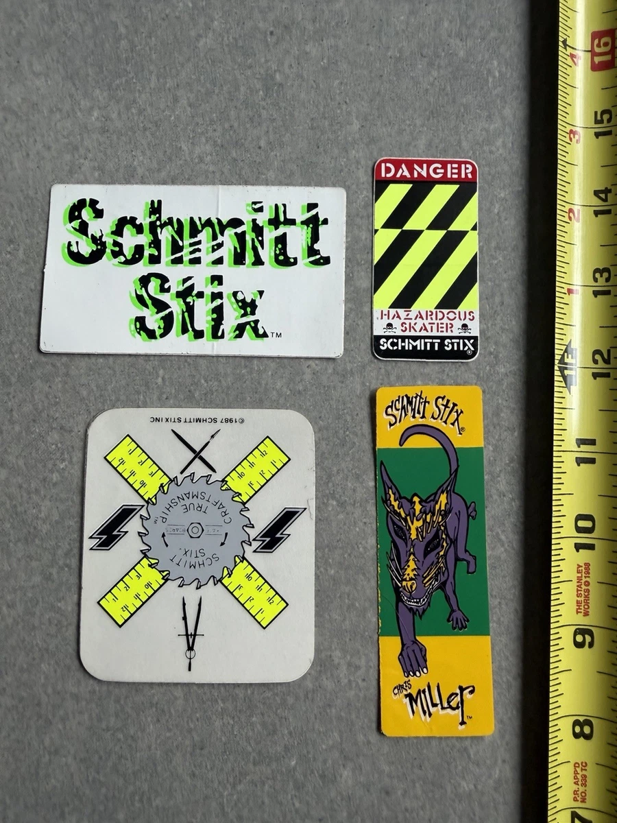 Schmitt Stix Vintage Skateboarding & Longboarding Equipment for