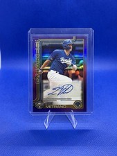 JOE VETRANO 2025 Topps Pro Debut Auto Purple  Foil /299 DODGERS