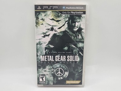 Sony PSP Konami Metal Gear Solid Peace Walker Complete CIB Tested