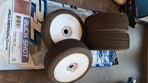 Proline RC Car Tyres 1/8 Buggy Slidelock, Electron. New/Used Job Lot - Picture 5 of 7