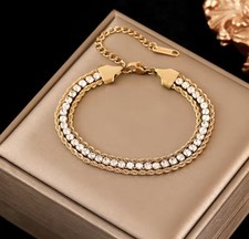 Queen Armband - Damen Armband- Edelstahl | Goldfarben