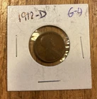 1912 D Lincoln Cent ** GOOD+ ** Lower Grade