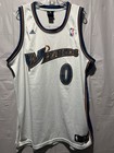 Vintage Adidas Washington Wizards Gilbert Arenas Jersey XXL White NBA