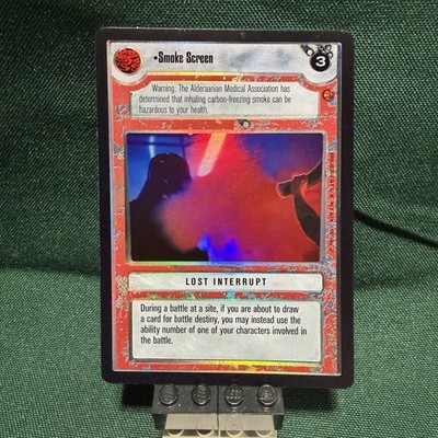 Star Wars CCG - SWCCG - Smoke Screen - FOIL - Decipher -Bespin - Unplayed - Mint