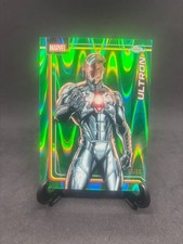 2026 Topps Chrome Marvel Comics Ultron #185 Green RayWave Refractor /99