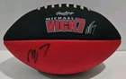 Michael Vick 7 Autographed Signed In Person Rawlings Junior Football Falcons VT