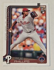 TYLER PHILLIPS RC 2025 Topps Series 1 #293 Phillies