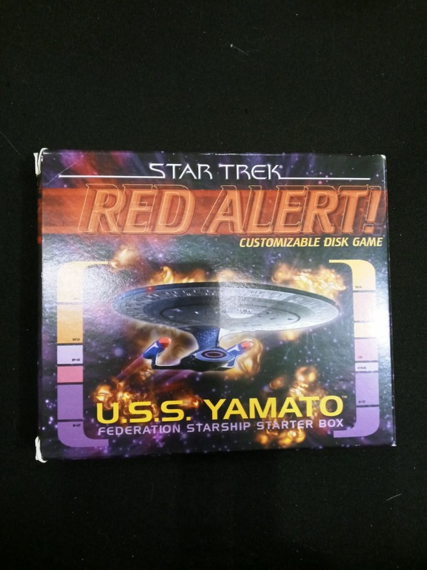 Star Trek Red Alert Customizable Disk Game USS Yamato Federation Starship Stater