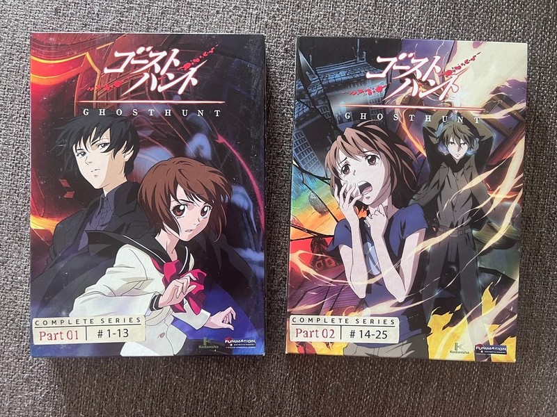 Ghost Hunt: The Complete Series DVD Box Set Parts 1&2 Anime Manga Series