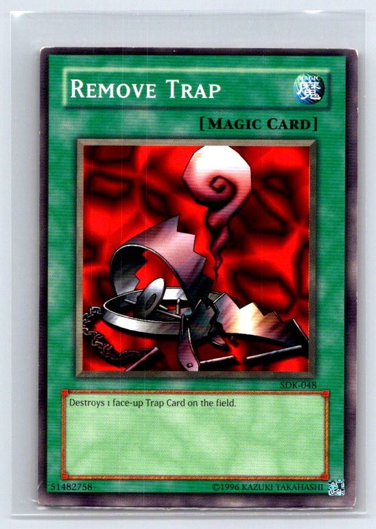 Remove Trap SDJ-034 Common / Short Print Starter Deck: Joey Yu-Gi-Oh LP