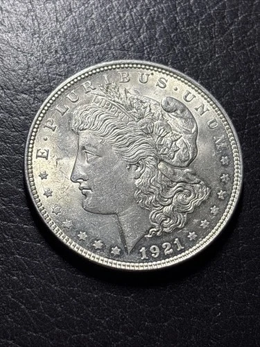 1921 Morgan Silver Dollar $1 – Solid XF/AU – Clean Original – US Coin