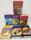 Harry Potter 7 Book Set Lot Bloomsbury Raincoast Canadian Hardcover w Dust Cover
