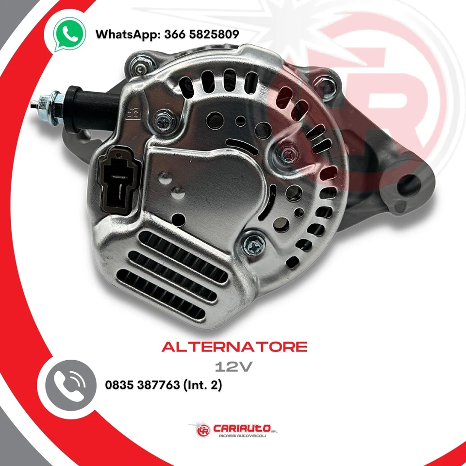 Alternatore Piaggio Porter Daihatsu Feroza Hijet Benzina Bi-Fuel 27060-87512 - Immagine 4 di 4