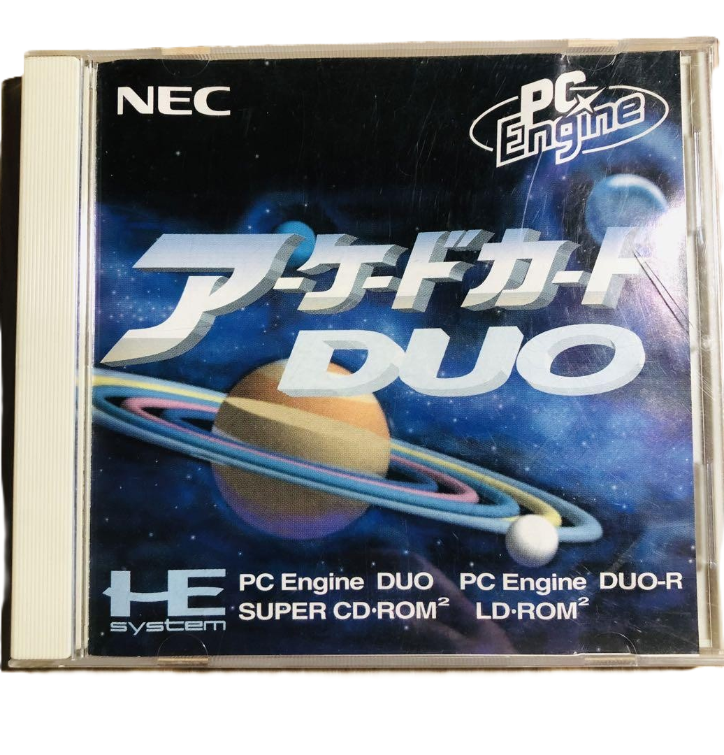 アーケードカードDUO PC Engine Arcade Card Duo Super CD ROM PCE-AC1 HE System Hu