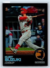Kurt Suzuki 2022 Topps Heritage Chrome Black Border Refractor SN73 #696 Angels