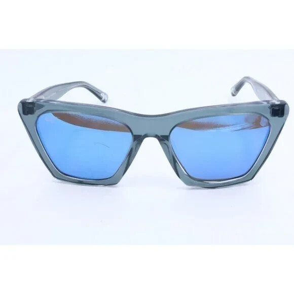 Maui Jim KINI MJ 849-27E Steel Crystal Cat Eye Sunglasses  display picture 2