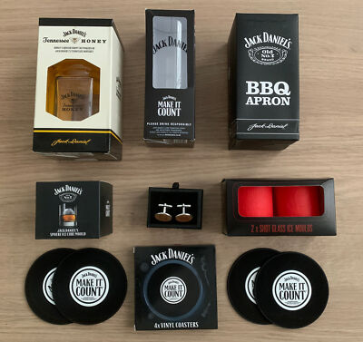 Jack Daniel s Restposten offizielle Handelsware x 7 siehe Details für Info