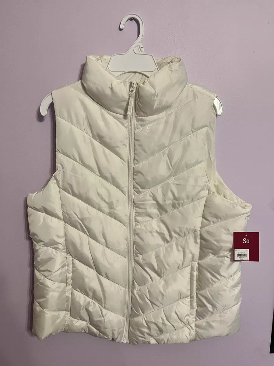Kohls quilted shop vest