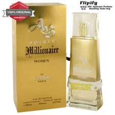 Spirit Millionaire Perfume 3.3 oz 100ML EDP Spray for WOMEN by Lomani